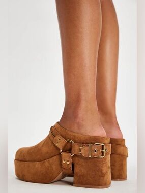 New Free People FP Collection - Amalia Harness Clogs Size 7,8,9